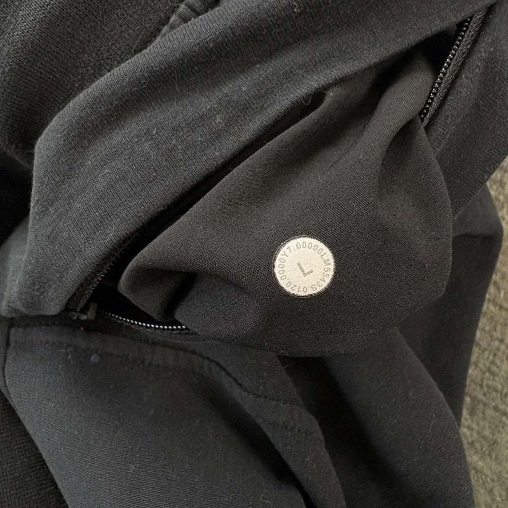 Lululemon Soft Jersey Jogger Men L Black Texas Christian University TCU Athletic